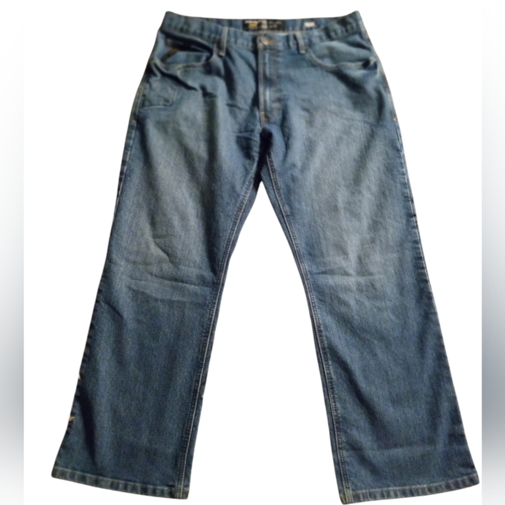 Mens Ariat M4 Rebar Jeans Size 36×30 Workwear Casual Outdoors Western Farmcore